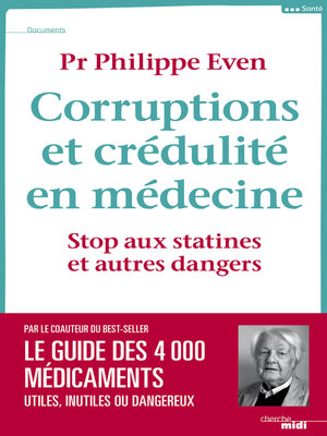 cover image of Corruptions et crédulité en médecine